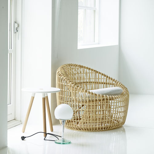 Современное кресло - NEST : 7422 - Cane-line A/S - из ротанга