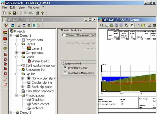 Программное обеспечение для геотехнических расчетов - WINBÖSCH-JA - IDAT GmbH - для стальной конструкции