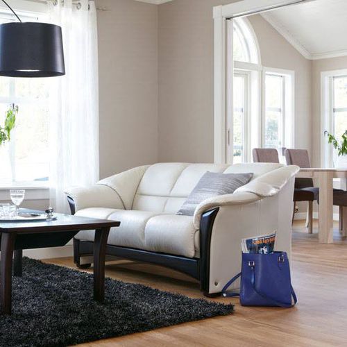Классический диван - OSLO - Ekornes - из ткани / из кожи / с регулируемым наклоном