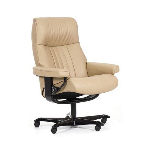 Современное кресло для офиса - CROWN - Ekornes - из кожи / из ткани / с регулируемым наклоном