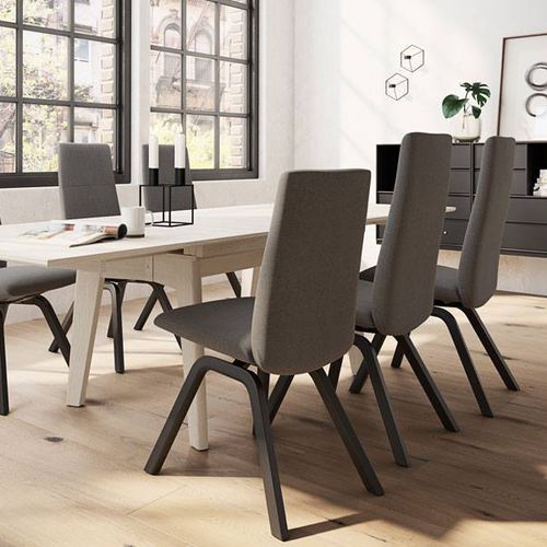 Современный cтул для столовых - CHILI D200 - Ekornes - для интерьера / из ткани / из кожи