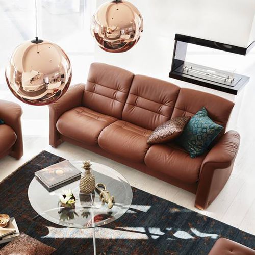 Модульный диван - SAPPHIRE - Ekornes - современный / из ткани / из кожи