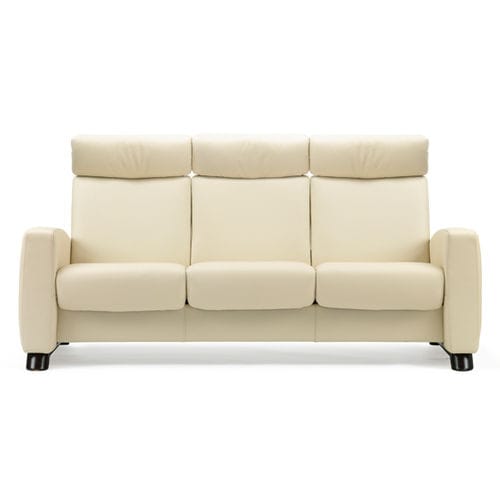 Современный диван - ARION - Ekornes - из кожи / с подголовником / с высокой спинкой
