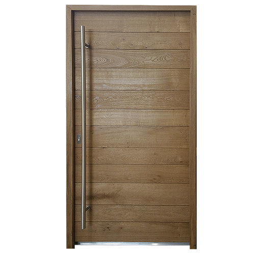 Входная дверь - ORYS - ATELIER BERTOLI  Design Production - из дуба / из цельной древесины / поворотная