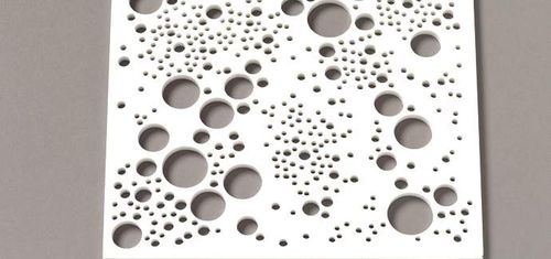 Настенная декоративная панель - CONSTELLATION - Dupont Building and Construction - из Corian® / из цельной древесины / 3D