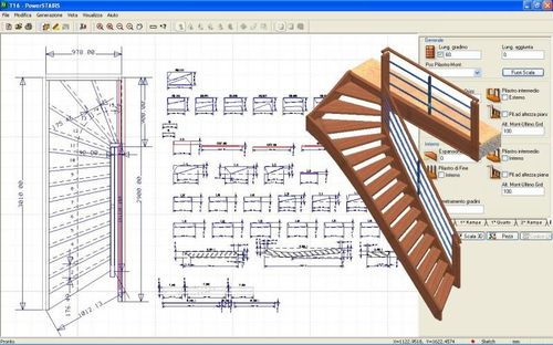 Программное обеспечение CAO - POWERSTAIRS - DDX Technologic Solutions Espagna - для разработки / для лестниц / 3D