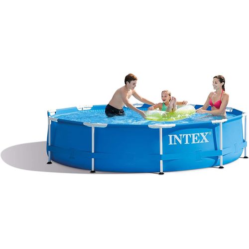 Трубчатый бассейн - 28200NP - INTEX - для наружного применения / каркасный / из полиэстера