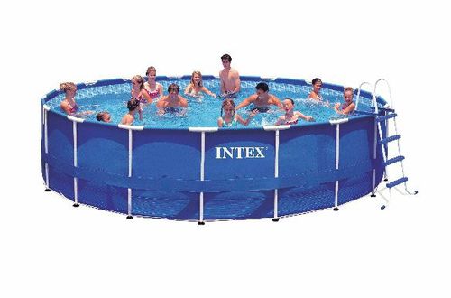 Трубчатый бассейн - 28251 - INTEX - для наружного применения / каркасный / из полиэстера