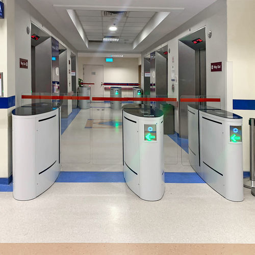 Быстрая дорожка для автоматического контроля доступа - EASYGATE LX/LH - COMINFO - для обеспечения безопасности / из стекла / из нержавеющей стали