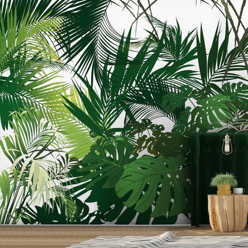 Современный обои - JUNGLE JN3288 - LGD01 décor mural sur mesure - природный мотив / в цветочек / панорамный