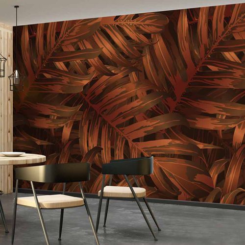 Обои уникальный дизайн - EXOTIK XT9834 - LGD01 décor mural sur mesure - в цветочек / панорамный / имитация ткани