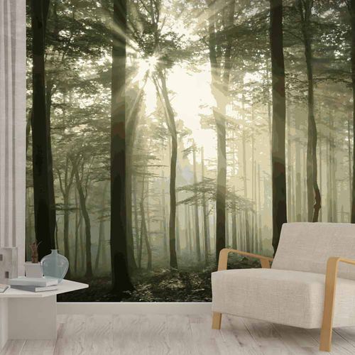 Современный обои - FURESTA FT1507 - LGD01 décor mural sur mesure - природный мотив / панорамный / имитация ткани