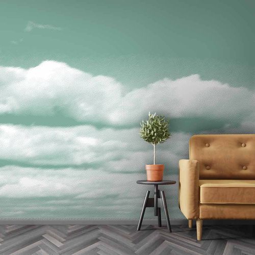 Обои уникальный дизайн - CUMULUS CS0905 - LGD01 décor mural sur mesure - панорамный / имитация ткани / цвет по индивидуальному заказу