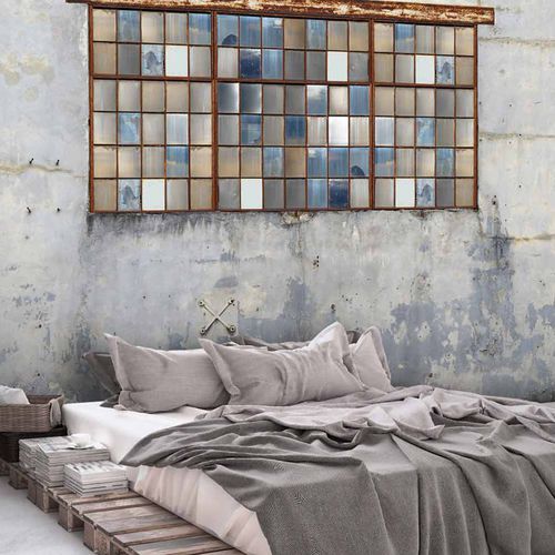 Современный обои - DEFRAICHI DF5589 - LGD01 décor mural sur mesure - панорамный / имитация бетона / серый