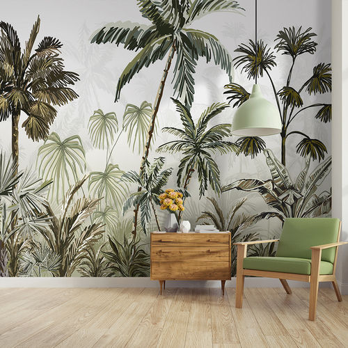 Современный обои - EQUATOR EQ1807 - LGD01 décor mural sur mesure - природный мотив / в цветочек / персонализированный
