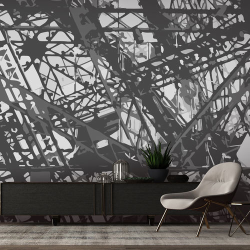 Современный обои - EIFFEL - LGD01 décor mural sur mesure - панорамный / городской мотив / персонализированный