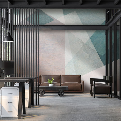 Современный обои - ELEMA - LGD01 décor mural sur mesure - панорамный / c геометрическим рисунком / имитация ткани