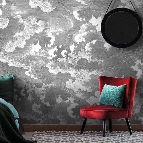Обои уникальный дизайн - NUBULIS NB8064 - LGD01 décor mural sur mesure - природный мотив / панорамный / имитация ткани