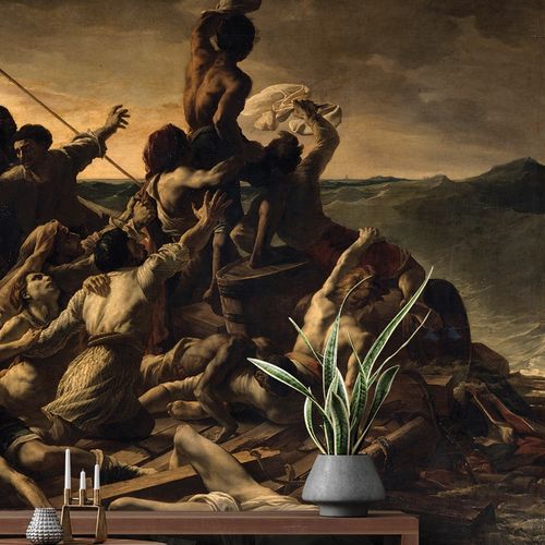 Классический обои - RADEAU DE LA MEDUSE - LGD01 décor mural sur mesure - панорамный / сцены из жизни / имитация ткани
