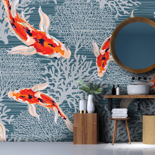 Современный обои - KORAY KY6205 - LGD01 décor mural sur mesure - природный мотив / панорамный / с рисунком животных