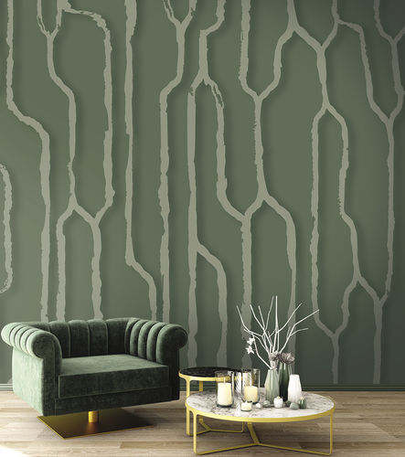 Современный обои - TRATTU TR6184 - LGD01 décor mural sur mesure - панорамный / c геометрическим рисунком / абстрактный мотив