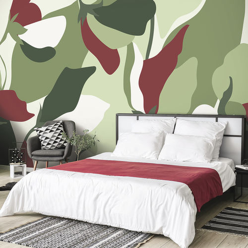 Современный обои - MOHALA MH1189 - LGD01 décor mural sur mesure - природный мотив / в цветочек / панорамный