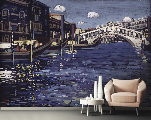 Стилизованный обои - PONT DU RIALTO LGD45-000269-01 - LGD01 décor mural sur mesure - панорамный / нетканый / моющийся