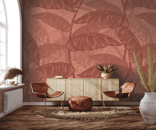 Обои уникальный дизайн - FOLIAGE - LGD01 décor mural sur mesure - природный мотив / в цветочек / панорамный