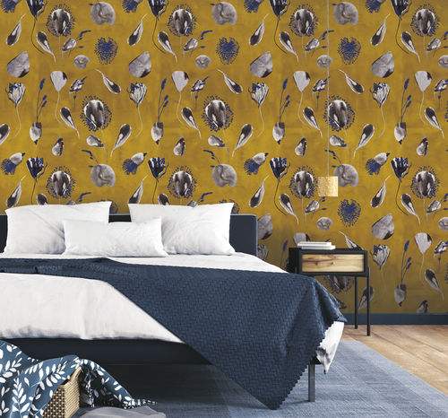 Дизайнерский обои - BOTANIQUE - LGD01 décor mural sur mesure - природный мотив / в цветочек / панорамный