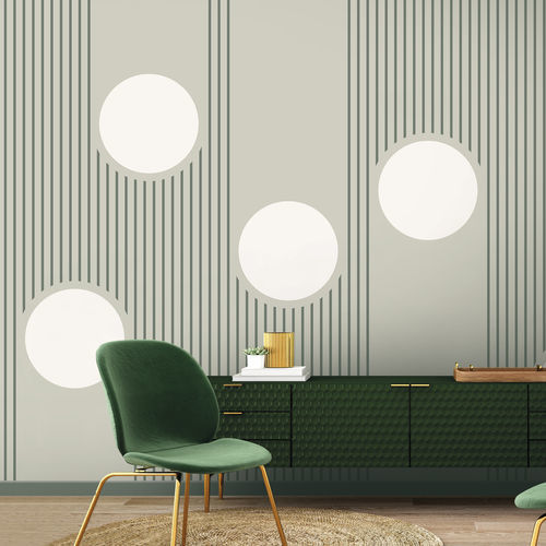 Обои винтаж - REGULA - LGD01 décor mural sur mesure - панорамный / c геометрическим рисунком / в полоску