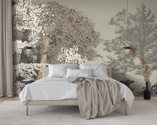 Обои скандинавский стиль - LISIERE - LGD01 décor mural sur mesure - природный мотив / панорамный / персонализированный