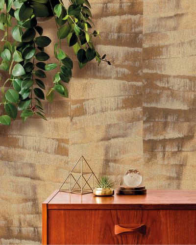 Современный обои - METALIKAT DORÉ - LGD01 décor mural sur mesure - из нетканых материалов / из полиэстера / абстрактный мотив