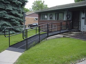 Перила из гальванизированной стали - GALVANIZED  - Handi-Ramp - для лиц с ограниченными возможностями / модульный