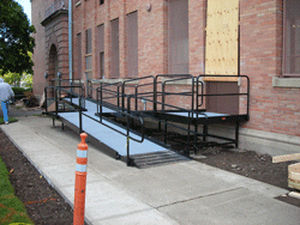 Перила из бетона - Handi-Ramp - для лиц с ограниченными возможностями / модульный