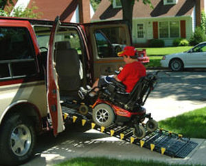 Перила для лиц с ограниченными возможностями - ROLL UP - Handi-Ramp - переносной