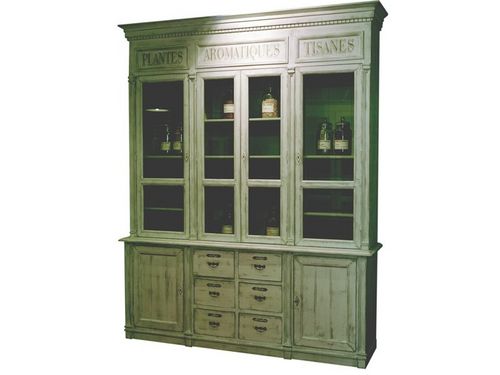 Классический шкаф для посуды - HERBORISTE  - PROVENCE & FILS - из дерева