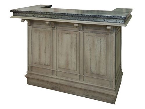 Административная стойка из дерева - LA COUPOLE - PROVENCE & FILS - для бара