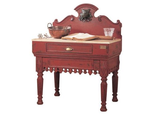 Стилизованный стол-консоль - SANGLIER - PROVENCE & FILS - из мрамора / прямоугольный / для бытового использования