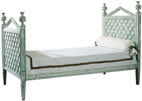 Односпальная кровать - PHENIX - PROVENCE & FILS - классическая / из дерева / 90x200 см