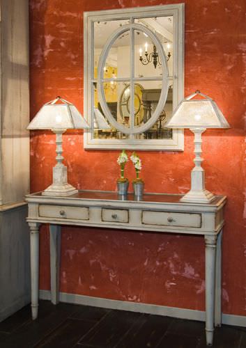 Классический стол-консоль - TRIANON  - PROVENCE & FILS - из дерева / прямоугольный / для бытового использования
