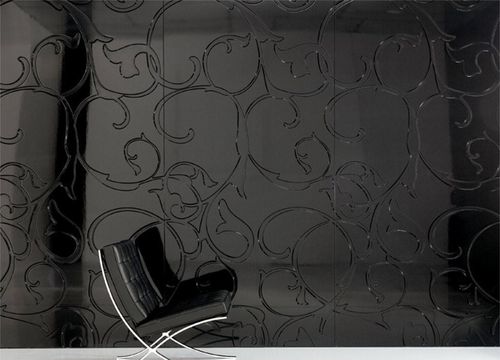 Настенная декоративная панель - STYLE - Freund GmbH - МДФ / 3D / полированная