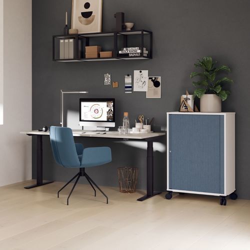 Современный cтул - TIVOLI - ASSMANN BÜROMÖBEL GMBH & CO. KG - для интерьера / из ткани / дерево