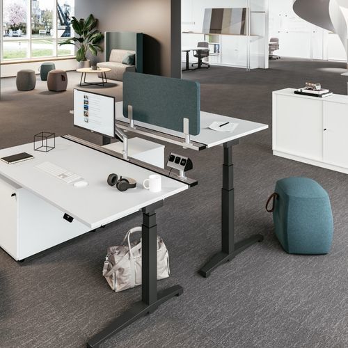 Розетка тока - FLEXTER - ASSMANN BÜROMÖBEL GMBH & CO. KG - множественная / для рабочего стола / встраиваемая
