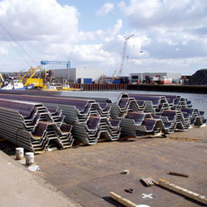 Крепежная пластина анкерная свая - Ballast Nedam - из металла / усиления