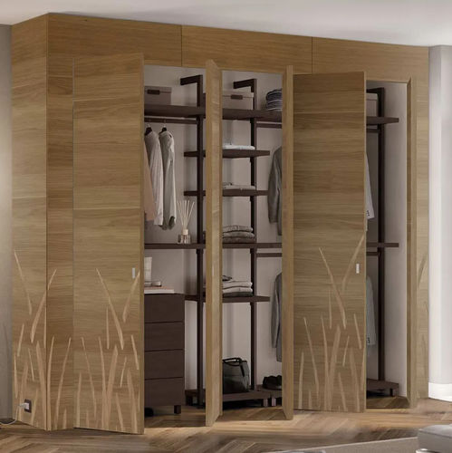 Современный шкаф для одежды - Intalya  - Bertolotto Porte - из дуба / с распашными дверями