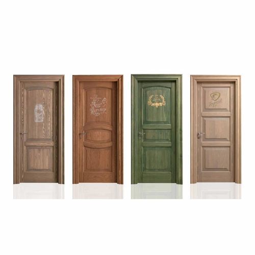 Дверь для интерьера - ELECTA SERIE 15 P - Bertolotto Porte - из цельной древесины / створчатая / классическая