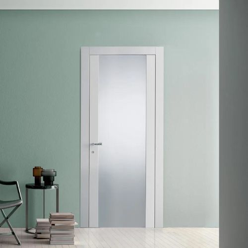 Дверь для интерьера - SELESTA BLANK - Bertolotto Porte - из стекла / из ламината / из меламина