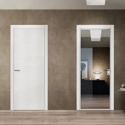 Дверь для интерьера - GRAFITE GLASS - Bertolotto Porte - из стекла / из ламината / из МДФ