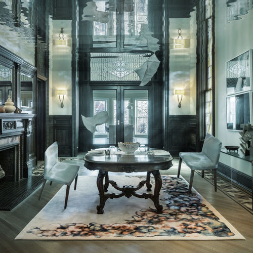 Современный ковер - Abalone I - Tai Ping Carpets - в цветочек / из шерсти / из шелка