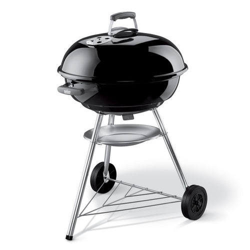 Барбекю на угле - COMPACT  - Weber EUROPE - на роликах / из стали